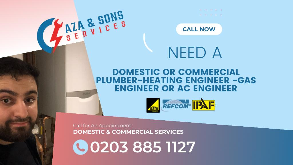 Cover photo of Aza and Sons Services - Plumber, Gas Engineer, AC Engineer Cambridge, Newmarket, Haverhill
